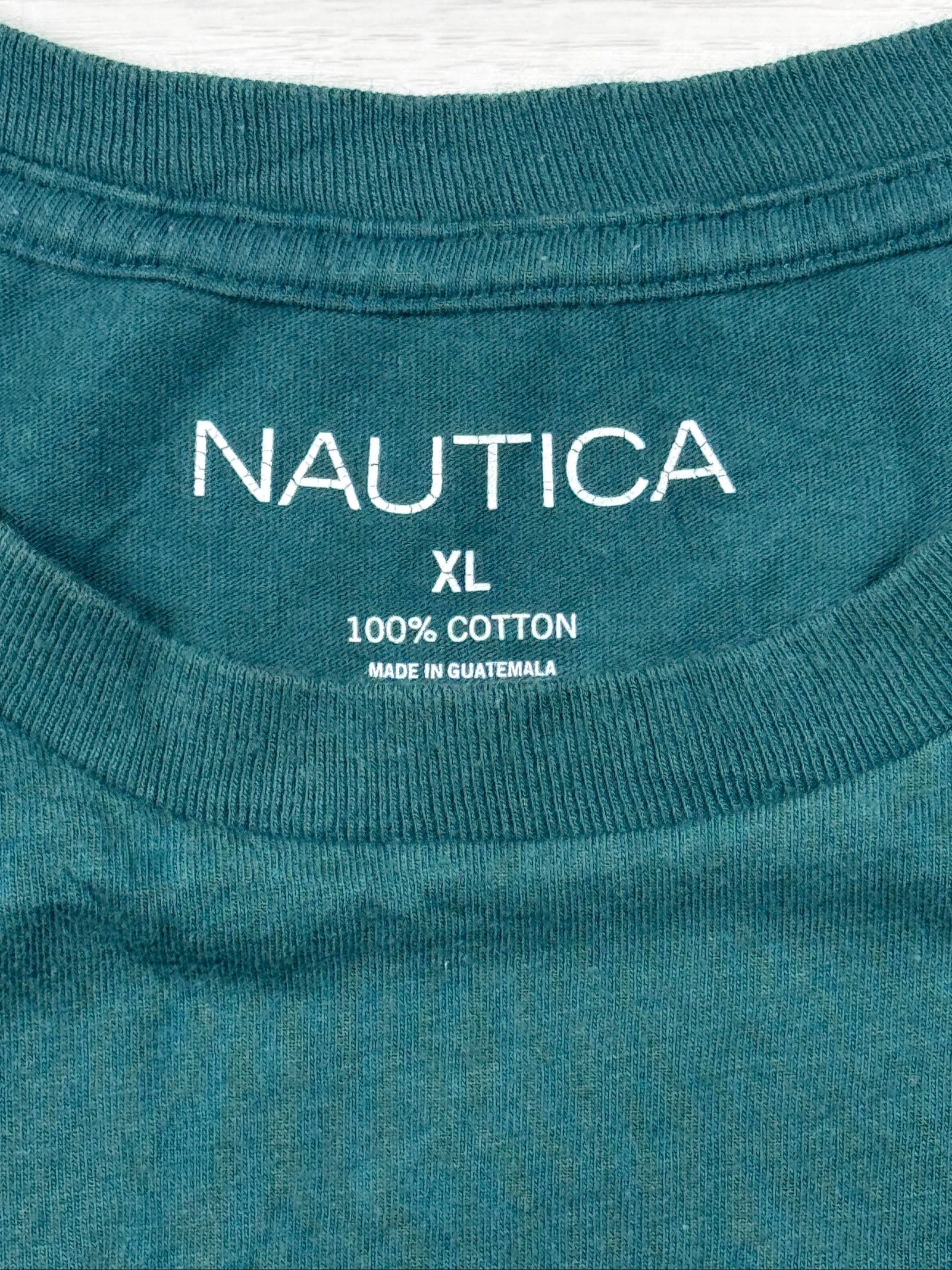 T-shirt graphique Nautica Yacht Club Sailboat vert XL V1500S – photo 5
